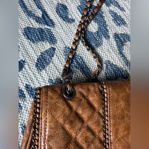 NWOT Big Buddha large quilted flap bag 😍 - Picture 3 of 7